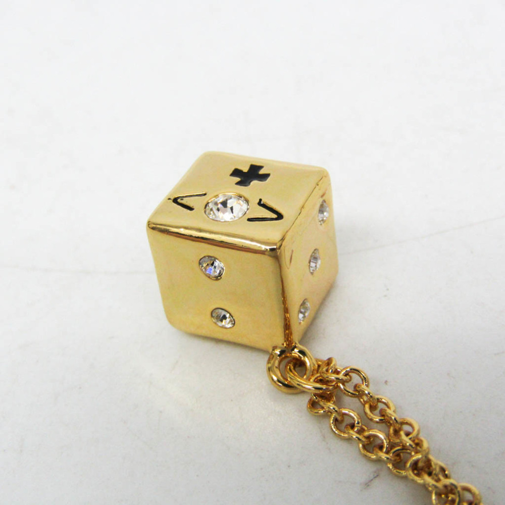 Vivienne Westwood Dice Metal,Rhinestone Rhinestone Men,Women Fashion Pendant ... - Picture 6 of 10